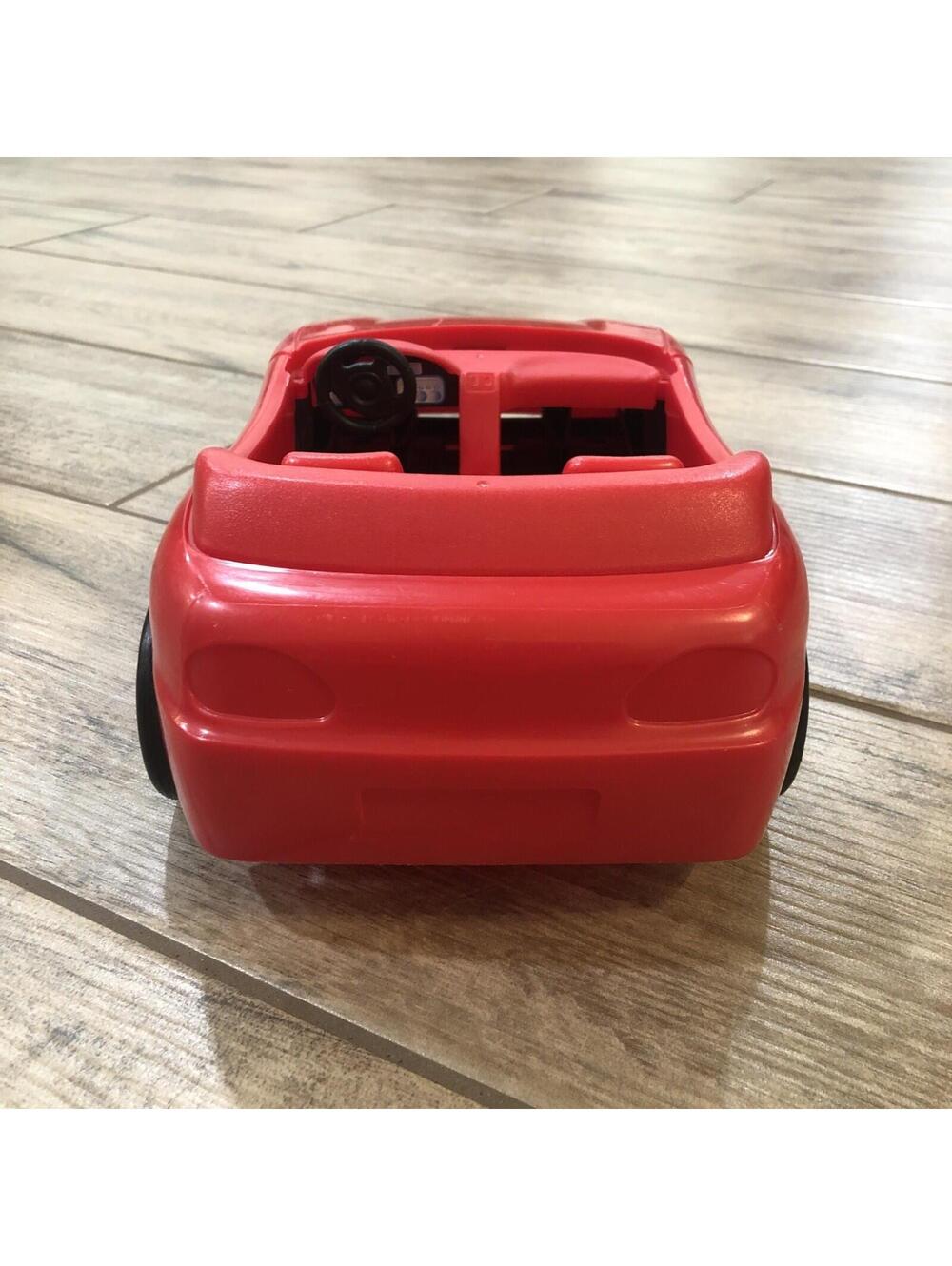 Vintage Barbie Red Convertible Sports Car 1996 Hot Drivin Barbie Car - Picture 8 of 13